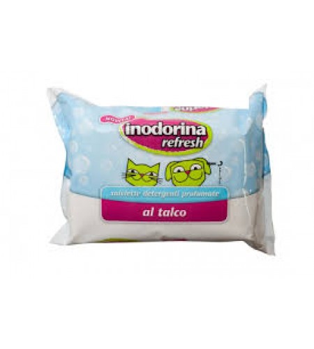 INODORINA TOALHITAS REFRESCANTES TALCO 40UNID